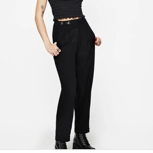 Disturbia Chloris Embroidered Waist Balloon Trousers Size 4 NWT